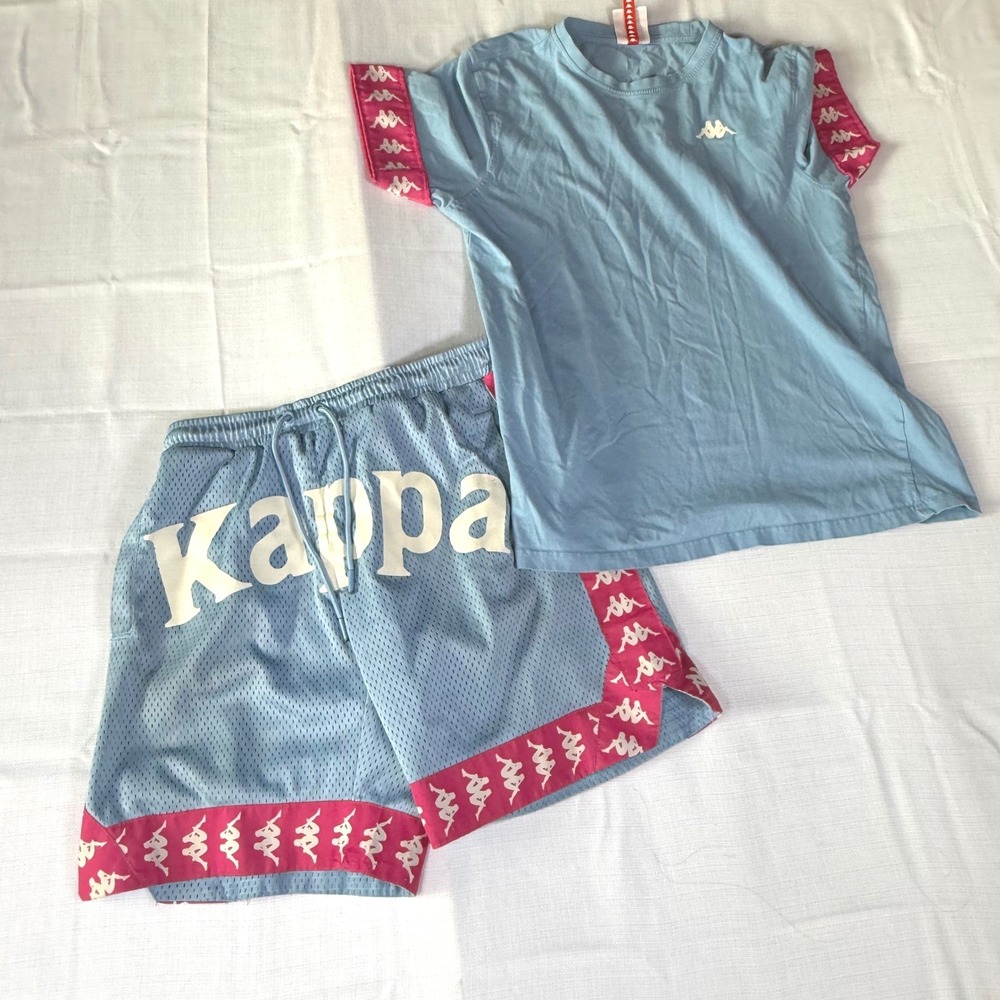 Kappa Vintage Style Track Set Men's M Y2K Streetwear Outfit